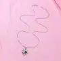 YINSHIFU Name Necklace Personalized Heart Necklace with 2 Birthstones, Customized 2 Names Pendant for Couples Valentines Day Gift YINSHIFU Name Necklace Personalized Heart Necklace with 2 Birthstones, Customized 2 Names Pendant for Couples Valentines Day Gift
