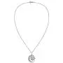 AeraVida Celtic Crescent Moon and Sun Eclipse .925 Sterling Silver Pendant Necklace AeraVida Celtic Crescent Moon and Sun Eclipse .925 Sterling Silver Pendant Necklace