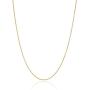 Bling For Your Buck 18K Gold Over Sterling Silver .8mm Thin Italian Box Chain Necklace 14'' - 40''