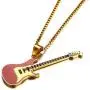 MPRAINBOW Guitar Music Player Stainless Steel Lover Pendant Necklace Jazz Jewelry for Men Women MPRAINBOW Guitar Music Player Stainless Steel Lover Pendant Necklace Jazz Jewelry for Men Women