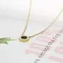 KLKE 14K Gold Necklaces for Women, Dainty Choker Necklace Gift Black Onyx Round Pendant Stainless Steel Necklaces for Girls KLKE 14K Gold Necklaces for Women, Dainty Choker Necklace Gift Black Onyx Round Pendant Stainless Steel Necklaces for Girls