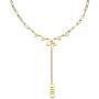 Ubrand Stainless Steel 12 Constellation Constellation Necklace, Gold-Plated and Silver-Plated Zodiac Creative Pendant, 18.5 + 2'' Extension Cord
