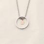 WUSUANED Ohana Means Family Hibiscus Flower Necklace Hawaiian Jewelry For Family Best Friends