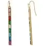 RACHEL Rachel Roy Rainbow Long Bar Drop Line Hook Earrings for Women Fashion RACHEL Rachel Roy Rainbow Long Bar Drop Line Hook Earrings for Women Fashion