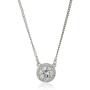 NINE WEST ''Nw Boxed Gifting Cubic Zirconia Round Shape Necklace and Earrings Jewelry Set