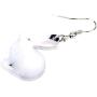NEWEI Acrylic Easter Hare Rabbit Bunny Earrings Dangle Drop Cute Animal Pet Jewelry For Women Girl Charm