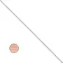 2mm-2mm Solid .925 Sterling Silver Round Snake Chain Necklace or Bracelet