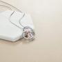 Sisters Gifts from Sister Sterling Silver Heart Necklace Female Friendship Jewelry