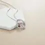 Sisters Gifts from Sister Sterling Silver Heart Necklace Female Friendship Jewelry