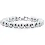 Simple Plain Polish Round Stackable 925 Sterling Silver Bead Ball Strand Bracelet For Women Teen 8MM 7 7.5 8 8.5 9 Inch Simple Plain Polish Round Stackable 925 Sterling Silver Bead Ball Strand Bracelet For Women Teen 8MM 7 7.5 8 8.5 9 Inch