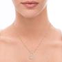 1/4 Carat Diamond, Prong Set Real Diamond Heart Shape Pendant Necklace for Women in Sterling Silver (Diamond Quality I-J,I2-I3) by La4ve |Gift Box Included | Sterling Silver, Rose Gold, Yellow Gold