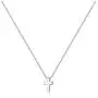 MONOZO Cross Necklace for Women, 14k Gold Filled Dainty Cross Pendant Necklace Simple Layered Choker Necklace Sideway Cross Necklaces Jewelry Gifts for Women Birthday Mothers Day