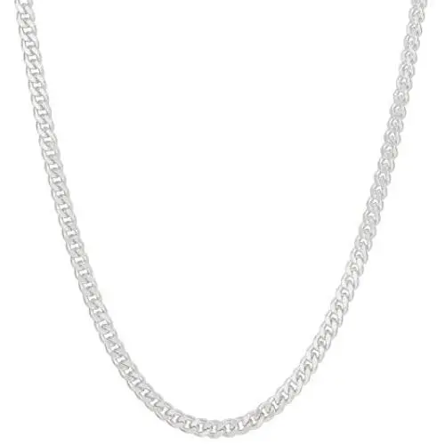 PAVOI 14K Gold Plated Curb Paperclip Box Sphere Bead Snake and Figaro Chain Adjustable Necklace