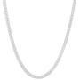 PAVOI 14K Gold Plated Curb Paperclip Box Sphere Bead Snake and Figaro Chain Adjustable Necklace