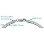 Quadri - Premium Quality 925 Sterling Silver Italian 4.5mm Flat Herringbone Chain Necklace for Woman- 18-24 Inch Made in Italy Quadri - Premium Quality 925 Sterling Silver Italian 4.5mm Flat Herringbone Chain Necklace for Woman- 18-24 Inch Made in Italy