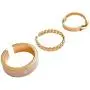 tenghong2021 1-3 Pcs Adjustable Hollow Open Rings Set Gold Chain Link Rings Simple Stackable Knuckle Finger Rings Toe Rings Set Finger Foot Hypoallergenic Jewelry for Women Men Couple tenghong2021 1-3 Pcs Adjustable Hollow Open Rings Set Gold Chain Link Rings Simple Stackable Knuckle Finger Rings Toe Rings Set Finger Foot Hypoallergenic Jewelry for Women Men Couple
