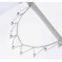SLUYNZ 925 Sterling Silver Choker Necklace for Women Teen Girls Bohemia Collar Necklace Adjustable Necklace