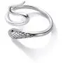 Snake Ring for Women|925 Sterling Silver Personalized Serpent Wrap Ring Adjustable