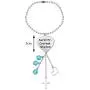 KUIYAI Serenity Courage Wisdom Car Charm with Dangle Charms Sobriety Heart Pendant for Rearview Mirror KUIYAI Serenity Courage Wisdom Car Charm with Dangle Charms Sobriety Heart Pendant for Rearview Mirror
