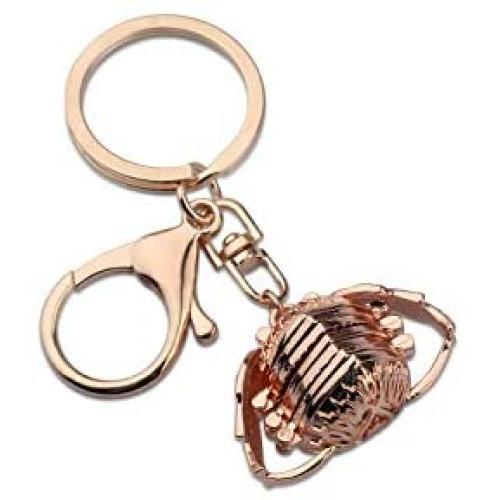 WUSUANED Expanding Photo Heart Locket Angel Wings Keychain Memorial Jewelry Family Tree Remembrance Gift