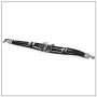 Heavstjer Punk Alloy Spider Wristband Leather Cuff Bracelet