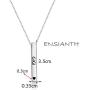 ENSIANTH Gigi Necklace Grandma Jewelry Gigi Letter Necklace Nana Mimi Grammy Gigi Gift Family Jewelry
