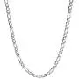 Savlano 925 Sterling Silver 4mm Italian Solid Figaro Link Chain Necklace with Gift Box for Men & Women - Made in Italy Savlano 925 Sterling Silver 4mm Italian Solid Figaro Link Chain Necklace with Gift Box for Men & Women - Made in Italy
