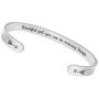 BTYSUN Bracelets for Women Inspirational Gifts for Women Girls Motivational Birthday Cuff Bangle Friendship Personalized Mantra Jewelry Come Gift Box