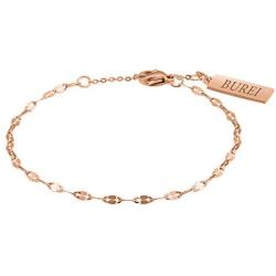 BUREI Women Link Bracelet Dainty Adjustable Bracelets for Girls