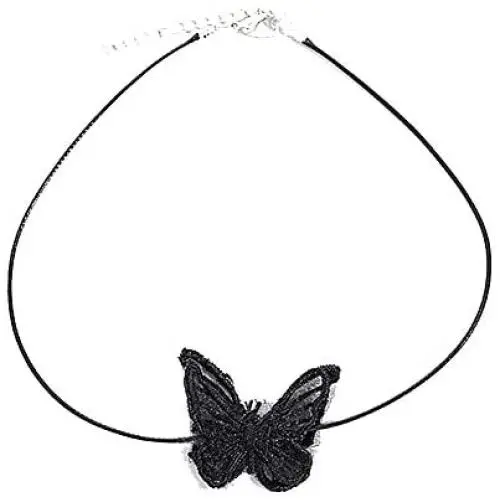 Black Butterfly Chokers Necklace for Women Girls, Gothic Lace Black Choker Jewelry Black Butterfly Chokers Necklace for Women Girls, Gothic Lace Black Choker Jewelry
