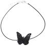Black Butterfly Chokers Necklace for Women Girls, Gothic Lace Black Choker Jewelry