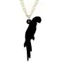 NEWEI Acrylic Novelty Flying Parrot Bird Necklace Chain Pendant Collar Fashion Animal Ornaments Jewelry for Women Gifts Charm NEWEI Acrylic Novelty Flying Parrot Bird Necklace Chain Pendant Collar Fashion Animal Ornaments Jewelry for Women Gifts Charm