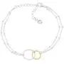 Silpada Pagosa Circle Linking Station Bracelet in 18K Gold-Plated Sterling Silver, 7.5'' + 2'' Silpada Pagosa Circle Linking Station Bracelet in 18K Gold-Plated Sterling Silver, 7.5'' + 2''