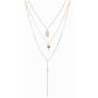 Aganippe 16/20 Layered Choker Necklace for Women Gold Multilayer Chain Necklace Set for Women Girls Birds Turquoise Rose Moon Star Pearl Heart-shaped Chokers Pack Adjustable DIY Pendant Packs of Necklace
