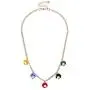 Smiling sunflower Cute Colorful Mushroom Dangling Necklace Rainbow Colored 3D Vegetables Jewelry Chains for Women Girls Daughters Smiling sunflower Cute Colorful Mushroom Dangling Necklace Rainbow Colored 3D Vegetables Jewelry Chains for Women Girls Daughters