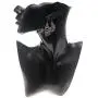 Skull Head Dangle Drop Earrings Punk Gothic Ghost Head Small Hoop Earrings for Women Girls Halloween Decor Jewelry Gifts
