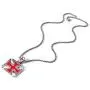 Mealguet Jewelry Mens Cool Stainless Steel Enamel Crusaders Templar Knights Cross Pendant Necklace, 24'' Chain Mealguet Jewelry Mens Cool Stainless Steel Enamel Crusaders Templar Knights Cross Pendant Necklace, 24'' Chain