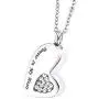 Suxerlry Stainless Steel Cubic Zirconia Heart Pendant Urn Necklace Ashes Memorial Keepsake Jewelry Suxerlry Stainless Steel Cubic Zirconia Heart Pendant Urn Necklace Ashes Memorial Keepsake Jewelry