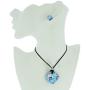 GlassOfVenice Murano Glass Venetian Reflections Necklace and Earrings Set - Aqua Blue