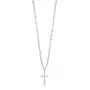 Katie Loxton Womens Silver Plated Sentiment Set Necklace and Earring Boxed Set of 2 Cross Katie Loxton Womens Silver Plated Sentiment Set Necklace and Earring Boxed Set of 2 Cross