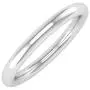 14K Gold 2.5mm Plain Wedding Band