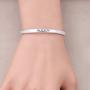 Zuo Bao Baptism Gift Christian Jewelry God is Greater Than The Highs and Lows Crystals Cross Adjustable Link Bracelets