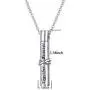 YinShan Cremation Jewelry 925 Sterling Silver Ashes Keepsake Cylinder Necklace Cylinder Pendant for Men YinShan Cremation Jewelry 925 Sterling Silver Ashes Keepsake Cylinder Necklace Cylinder Pendant for Men