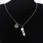 CENWA Snowboarder Gift 3D Snowboard and Snowflake Pendant Snowboarding Necklace Snowboarder Team Gift