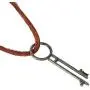 Key Necklace Pendant Cosplay Prop Zine-alloy Accessories Halloween for Men Women