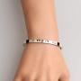 ENSIANTH Twins Gift Twin Bracelet Twin One Twin Two Cuff Bangle