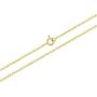 In Season Jewelry 18k Gold Plated Religious Divine Child Jesus Medal Protection Pendant Kids 16''