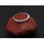 Dazzlingrock Collection Round Gemstone Ladies Anniversary Wedding Stackable Band Ring, Sterling Silver