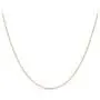 KEZEF Rose Gold Plated Sterling Silver Cable Chain KEZEF Rose Gold Plated Sterling Silver Cable Chain