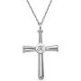 AILIN 925 Sterling Silver Personalized Baseball Cross Necklace Initial Name Pendant Mens Jewelry Sports Cross Necklaces Boys